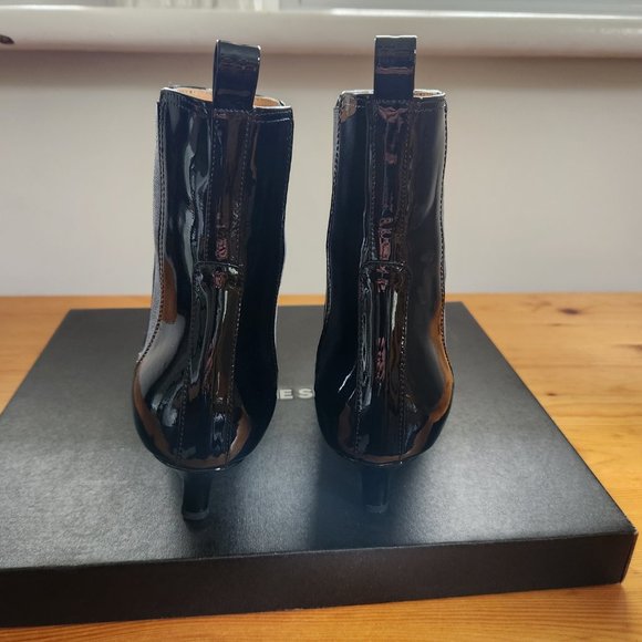 Patent Leather Ankle Boots - Picture 7 of 10